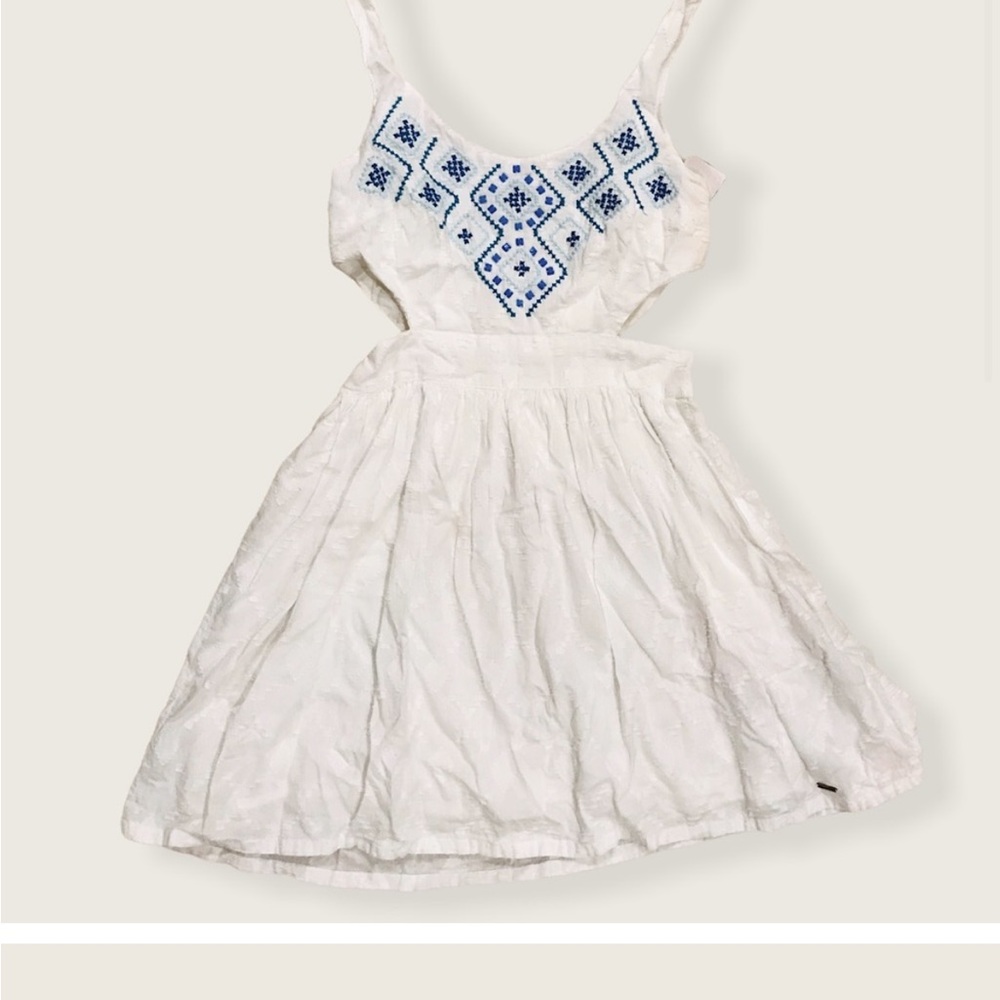 Hollister White Dress Mini